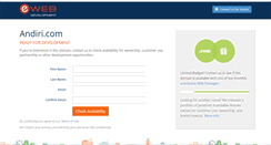 Desktop Screenshot of andiri.com